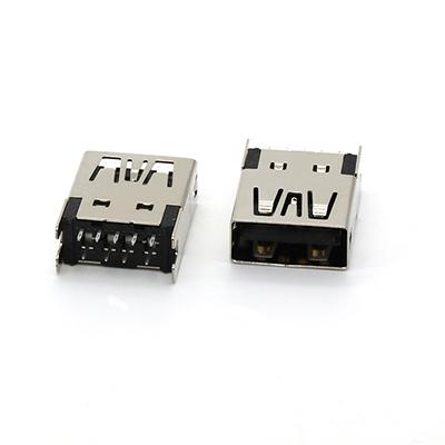 180D USB 3.1 Type A Female Socket Connector  Version 10G