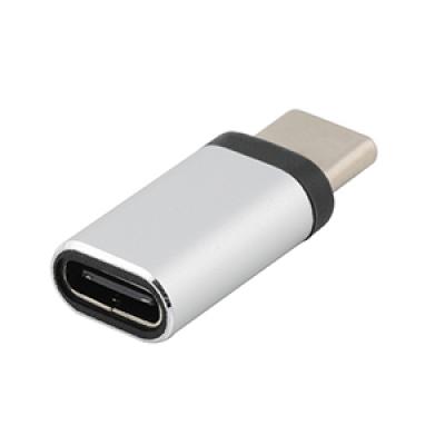 Aluminium Alloy Shell USB 3.1 Type C Male To Micro Type B Female Adapter for Power Charging 