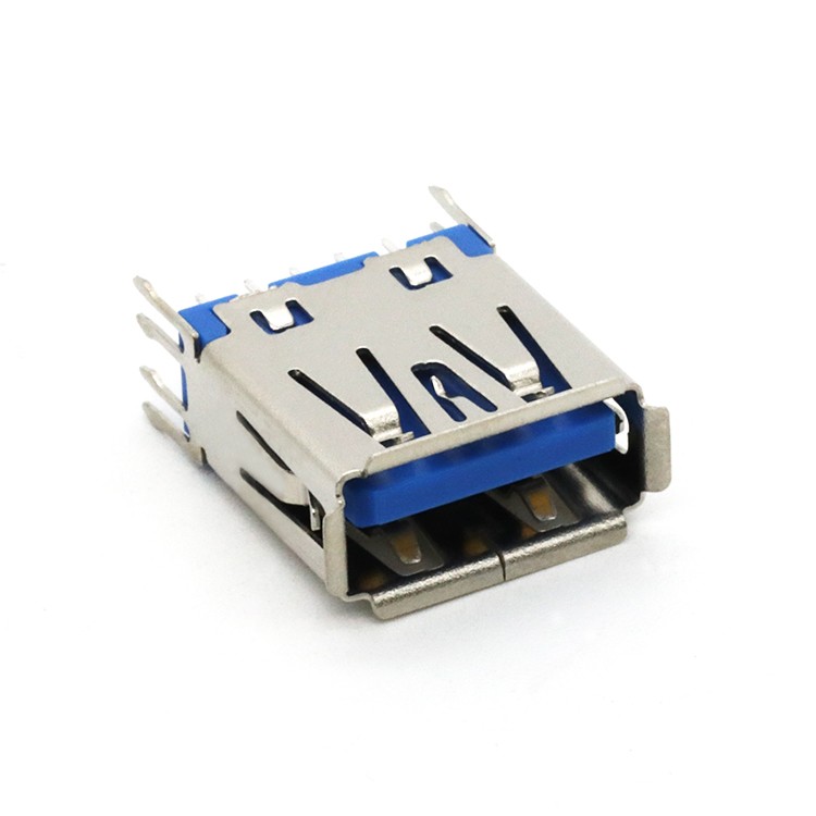 USB 3.0 A Female Connector DIP type 180Degree 