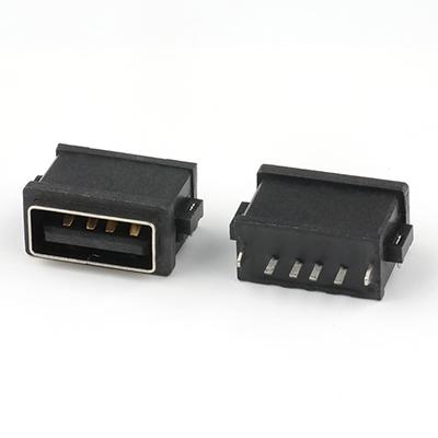 Mid Mount IPX8 Waterproof USB 2.0 Type A Female Connector