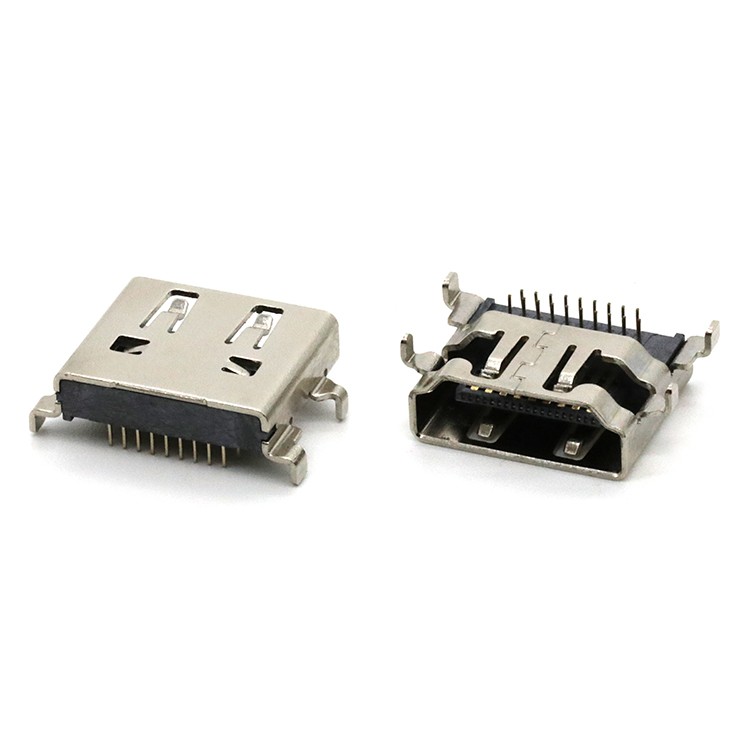 HDMI A Female Connector Mid Mount
