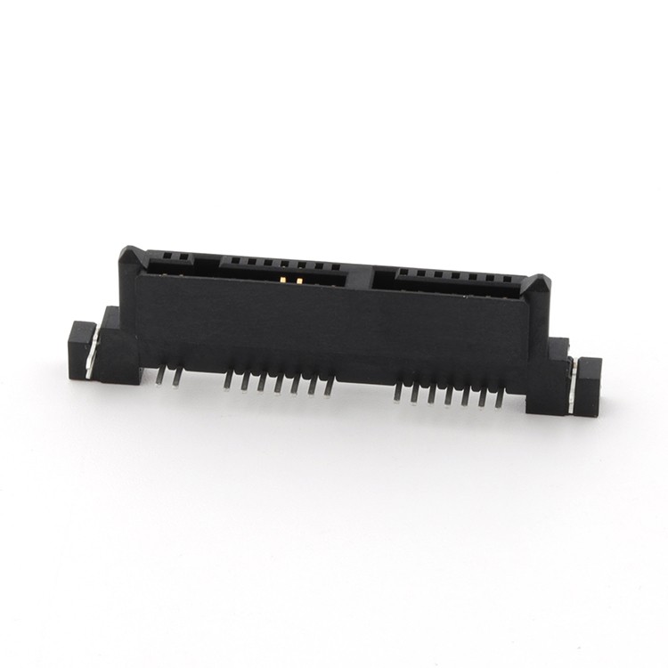 Dip Type Micro SATA 16P Right Angle Female Connector