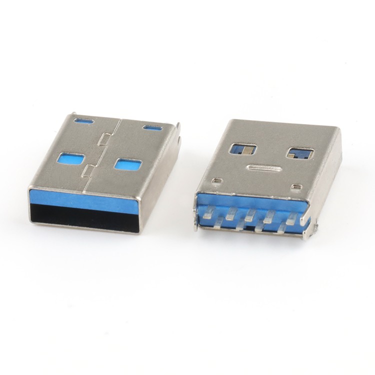 USB A Female Connector 10G USB 3.1 A Type Female Connector for PCB