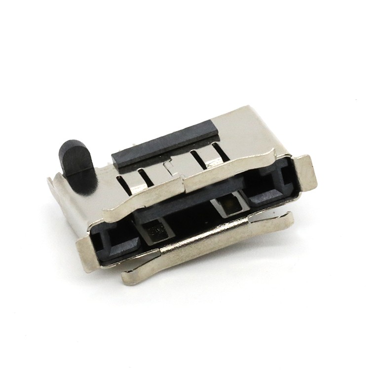 Vertical DIP E-SATA 7P Male Connector 