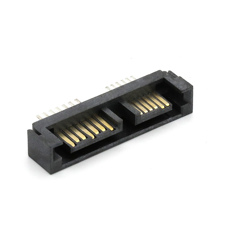 7+6P SATA Male Connector Soldering