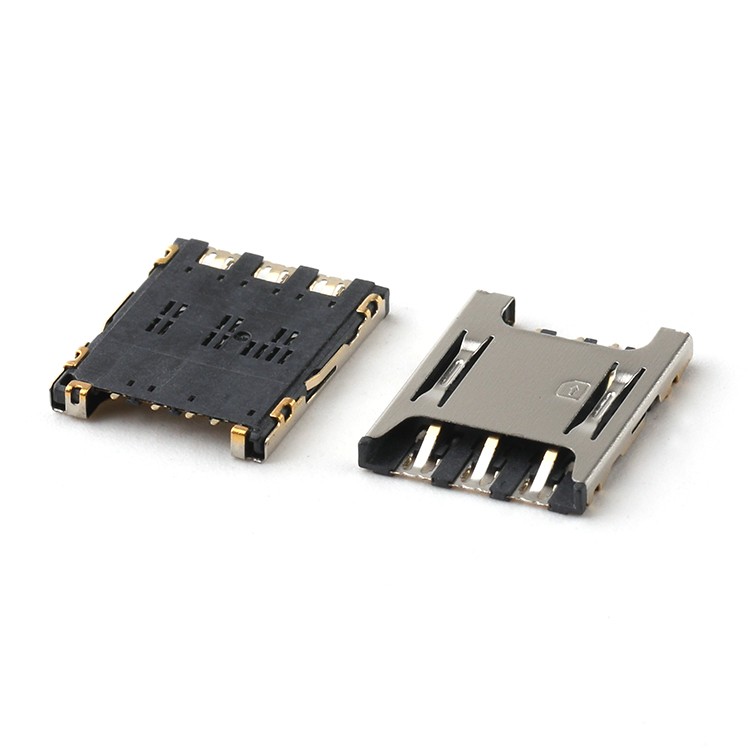  Smart Card Nano SIM Card 7Pin H1.4mm SIM Card Connector