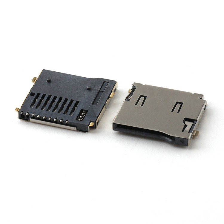 Micro SD Card 9Pin SMT TF Card Connector Soldering Memory SD Card Connector