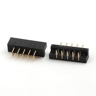2.5mm Pitch Battery Male Connector 5Pin Gold Plating Battery Holder Plug Connector