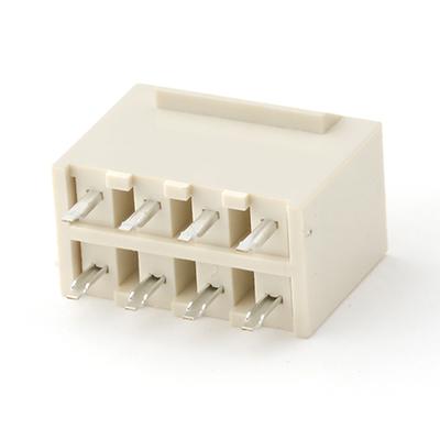 Dip Type ATX Power Male Connector 8Pin Natural Color Vertical 4.2MM Wafer Power Connector