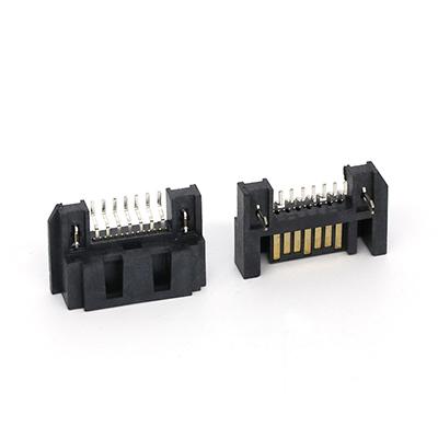 7Pin SATA Male Connector SMT Type SATA Male Plug PCB Connector