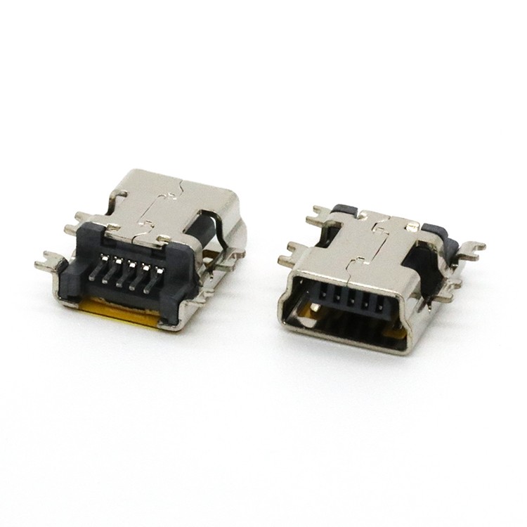 Surface Mount MINI USB 5P Female Connector B Type SMT