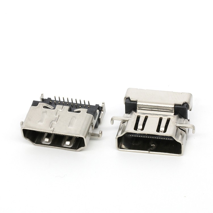 19Pin  A Type High Definition Multimedia Interface Female Socket Connector 