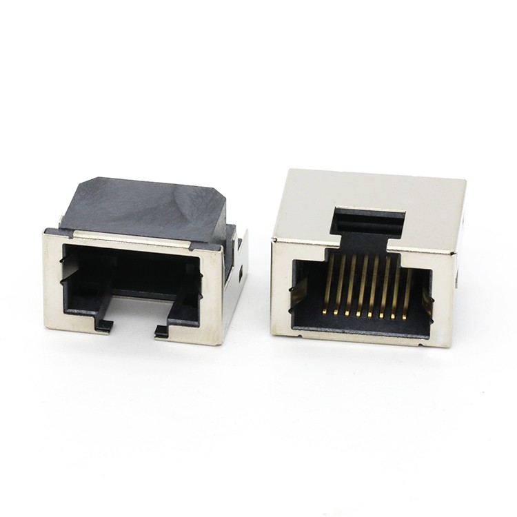 Reverse RJ45 8P8C Female Jack Connector DIP Type