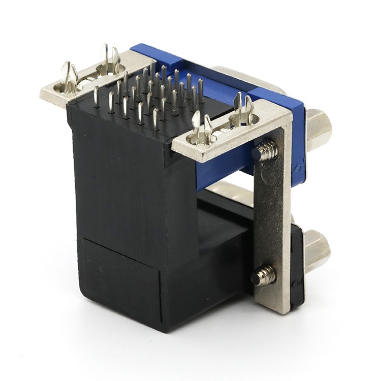 D-SUB Connector DB Right Angle 9Pin Male To High DB Right Angle 15Pin Female Connector