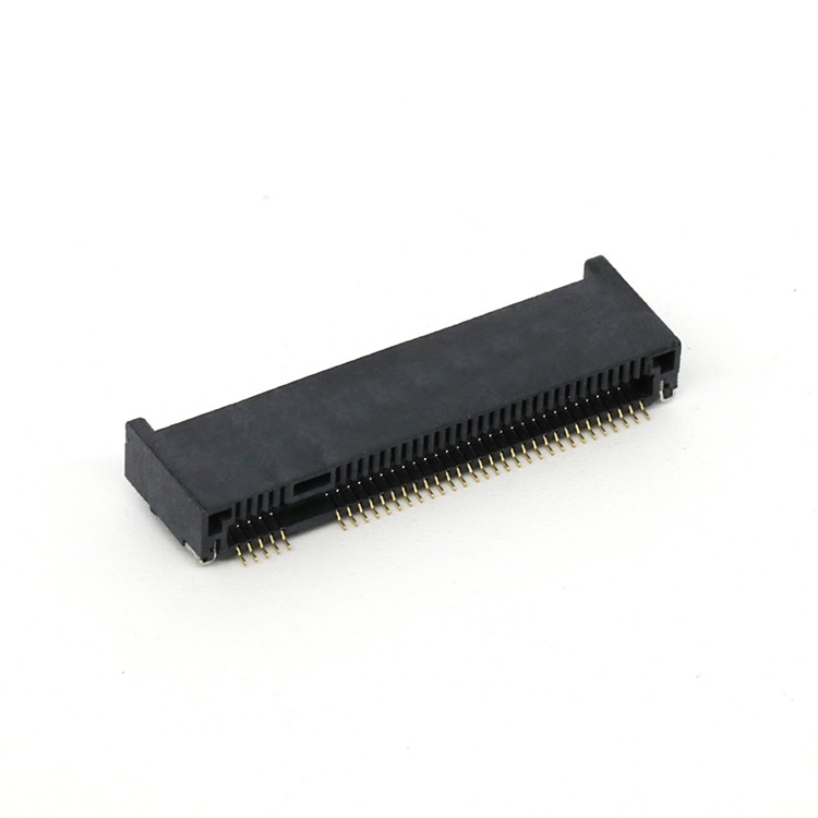 Vertical 180Degree MINI PCI Express  52P Female Socket Connector 5.2H for PCB