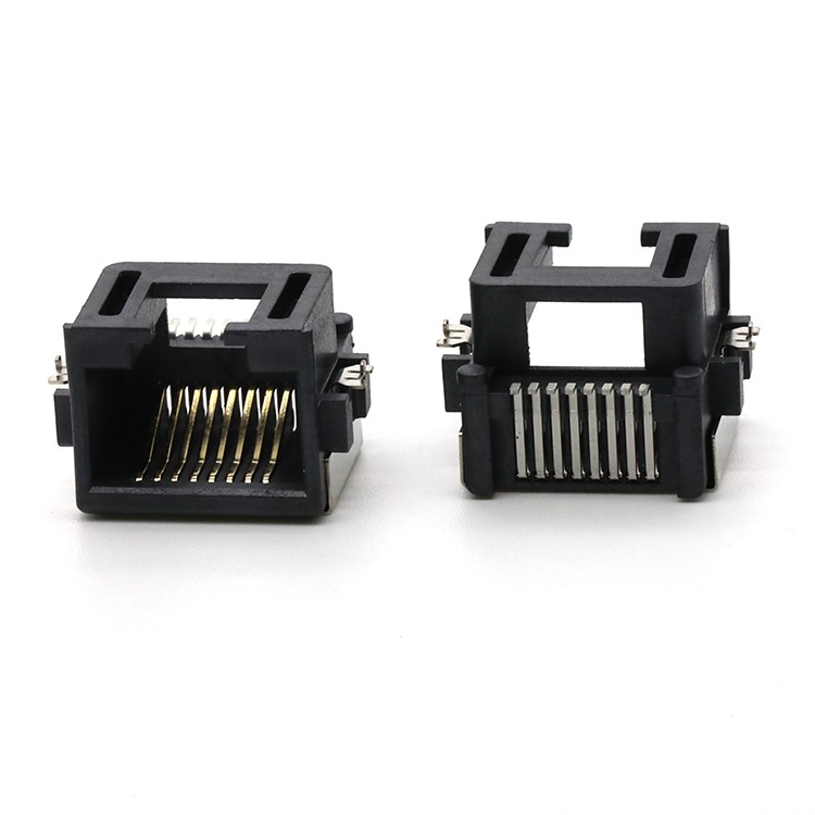 Mid Mount 7.5MM SMT Type RJ45 Female Connector