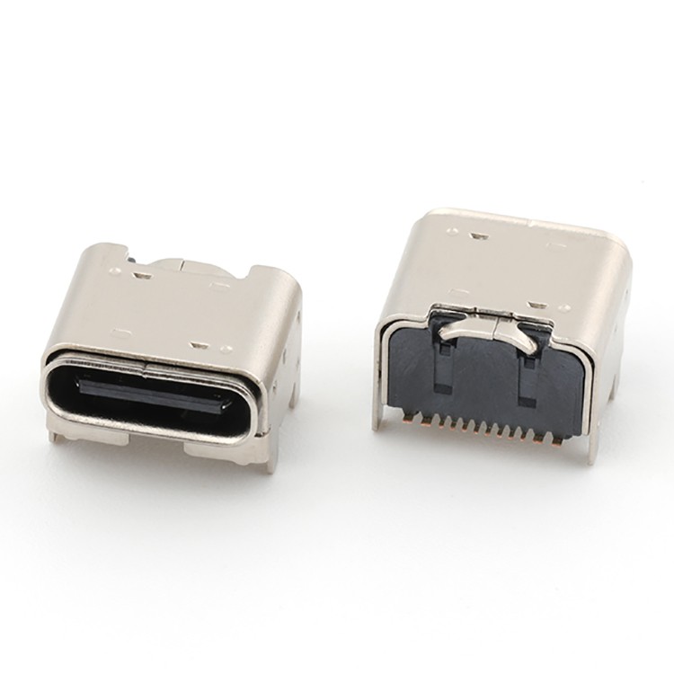 Surface Mount 16Pin Height Type USB 3.1 Type C Female Connector