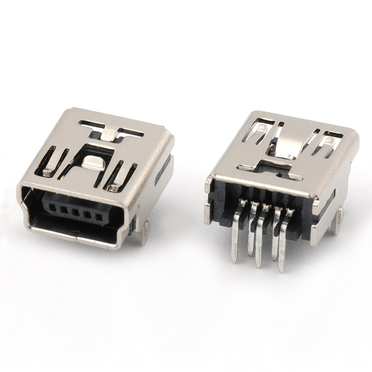 MINI USB 2.0 5P B Female Connector 2 feet 