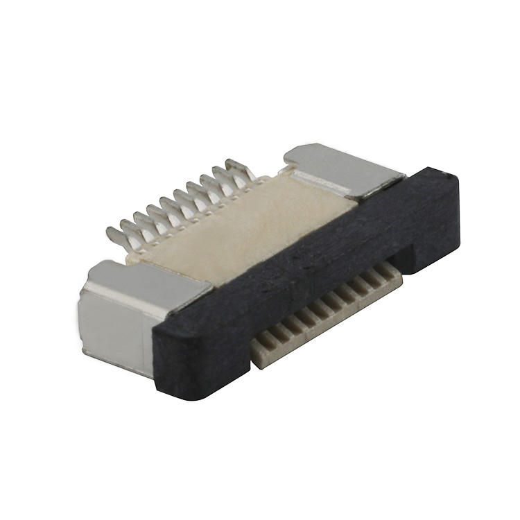 0.5mm FFC FPC Connector 10P Top Contact 0.5mm Pitch FPC Connector