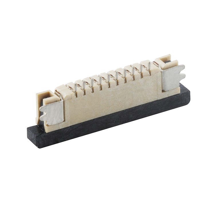 0.8mm FPC Connector Button Contact SMT Type 10P 0.8mm Pitch FPC Connector