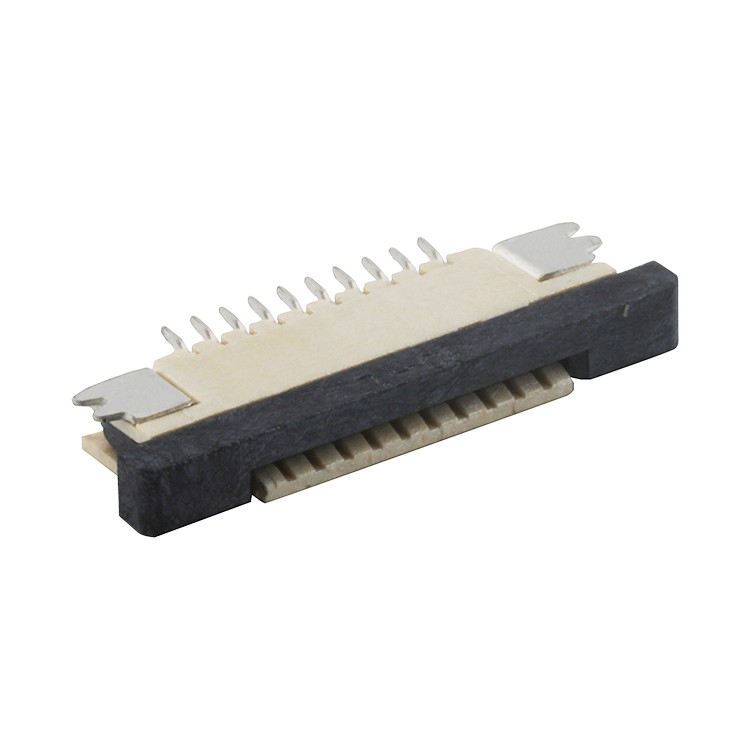 0.8mm FPC Connector Button Contact SMT Type 10P 0.8mm Pitch FPC Connector
