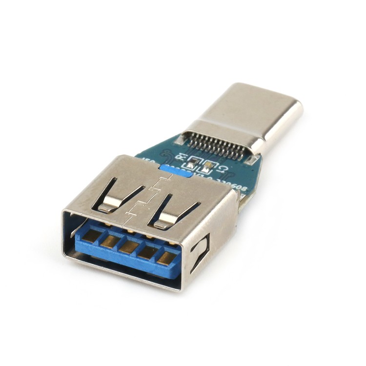 10Gbps USB 3.1 C Male to USB 3.0 A Type Female Adapter for PCB