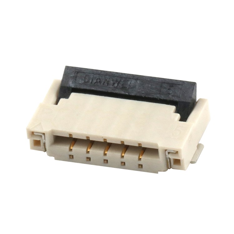 1.0MM Pitch FPC Connector Back Lock Horizontal Type H=2.0MM FFC/FPC 4-30Pin Connector