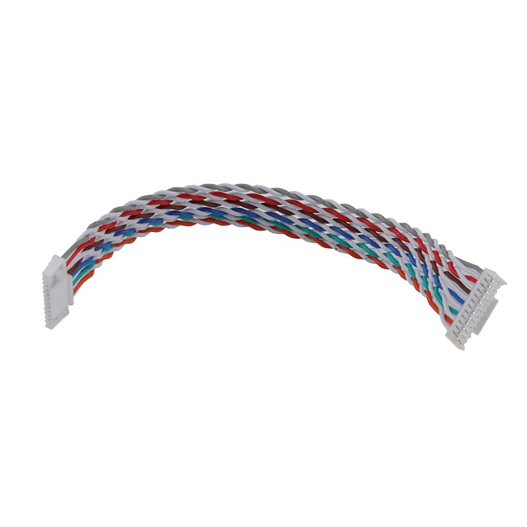 1.0mm Pitch Jst Molex 10Pin Flat Cable Molex Wiring Harness Molex Cable Assembly