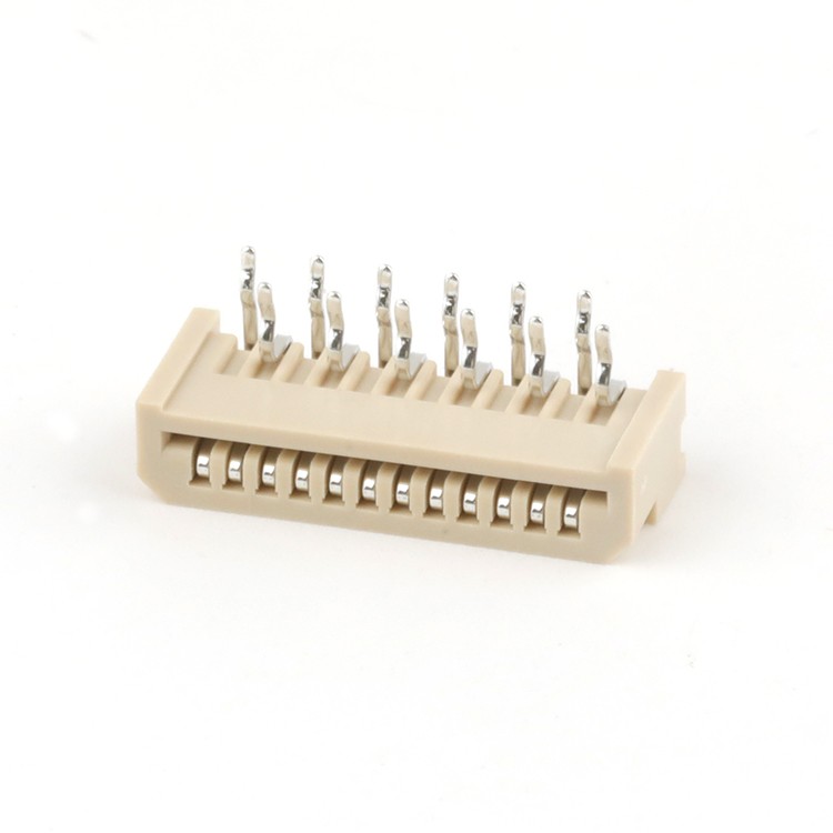 1.25MM Pitch FPC Connector A Type Horizontal Right Angle 12 Pin FPC Connector
