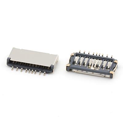 1.7H T-Flash Connector 9Pin Simple Switch Type T-Flash Card Connector