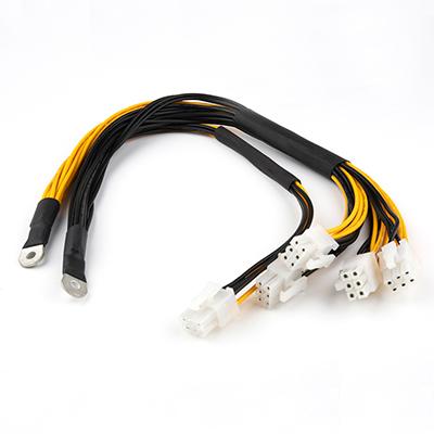 18AWG 6 Pin 5Pcie Single Head Power Supply Apw3 Apw7 Psu Extension Cable