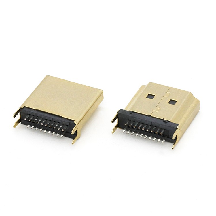 19P HDMI Male Plug Connector 