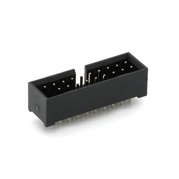 19P USB 3.0 Box Header Connector DIP Type Black 