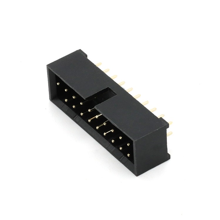 19P USB 3.0 Box Header Connector DIP Type Black 