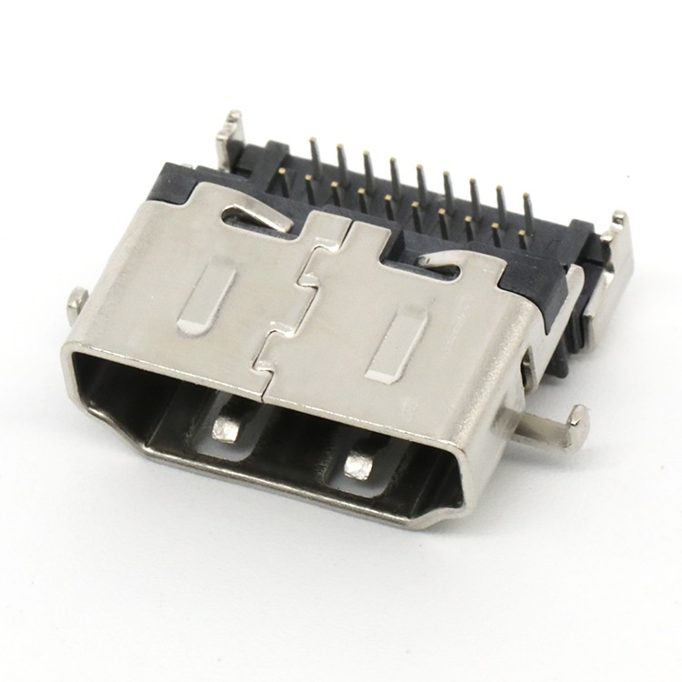 19Pin  A Type High Definition Multimedia Interface Female Socket Connector 