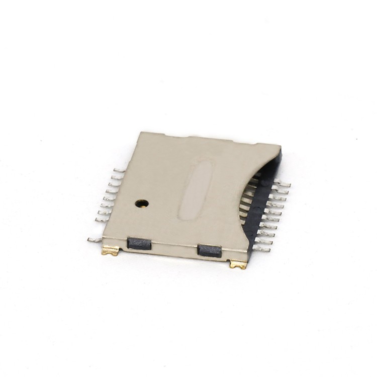 19Pin Micro SD 4.0 +Micro SD 2.0 Socket Connector SMT Type