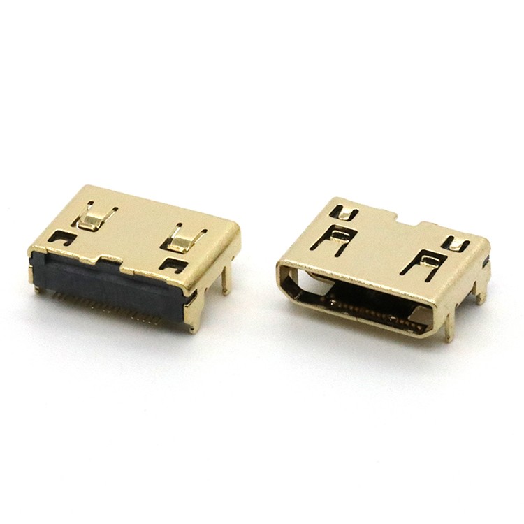 19Pin PCB Mount Mini High Definition Multimedia Interface C Type Female Connector 