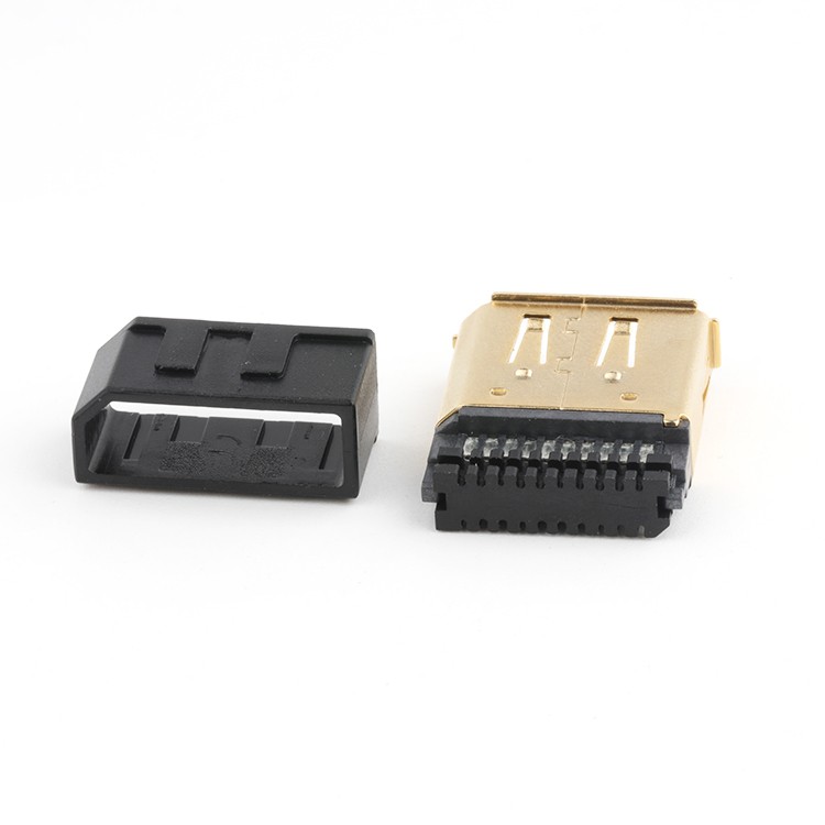 20Pin DP Connector Plastic Cover DP Female Connector for Wire Soldering