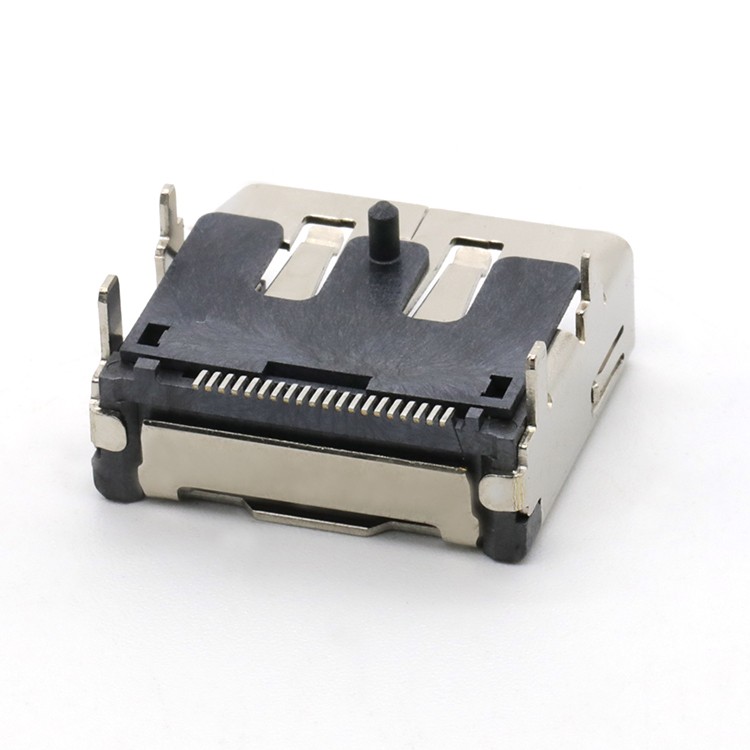 20Pin DP Connector SMT Type Right Angle Display Port Female Connector