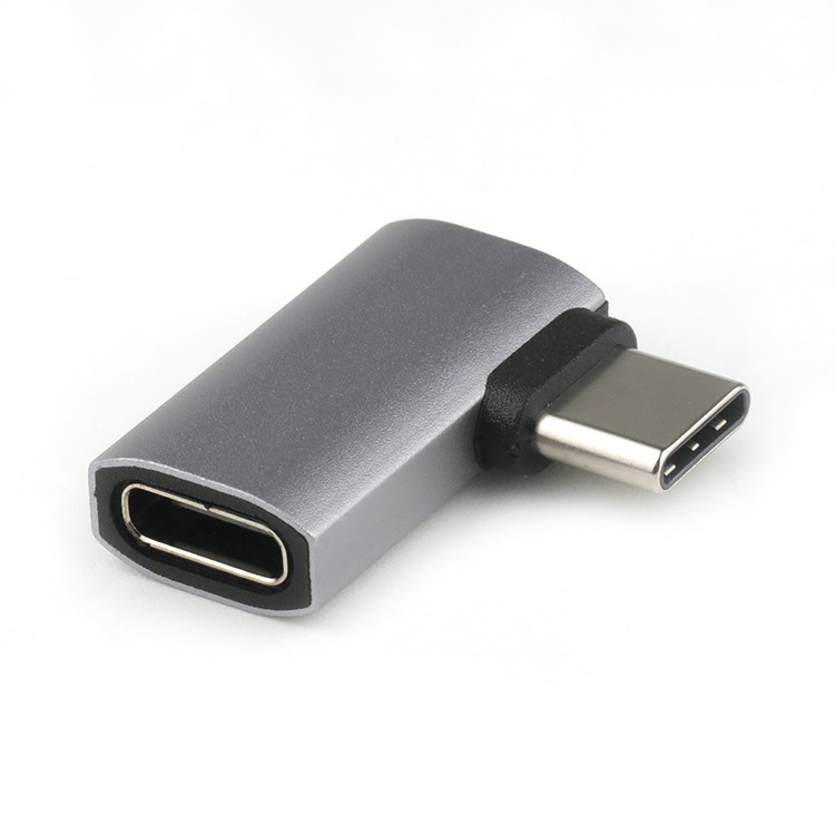 240W 40G 8K Upright USB 3.1 Type C Male To USB 3.1 Type C Female Adapter