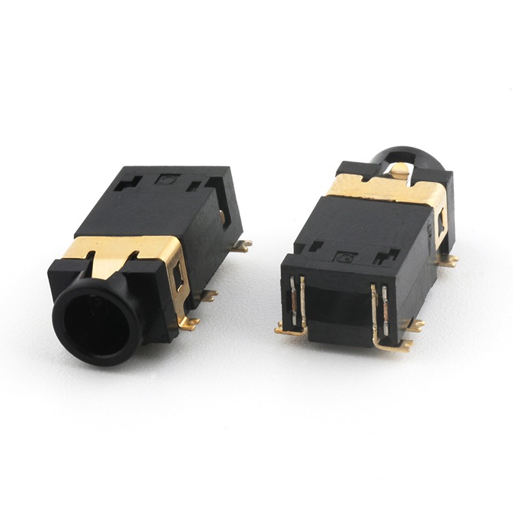 3.5MM 6Pin 4Pole  SMT Stereo Audio Phone Jack Connector