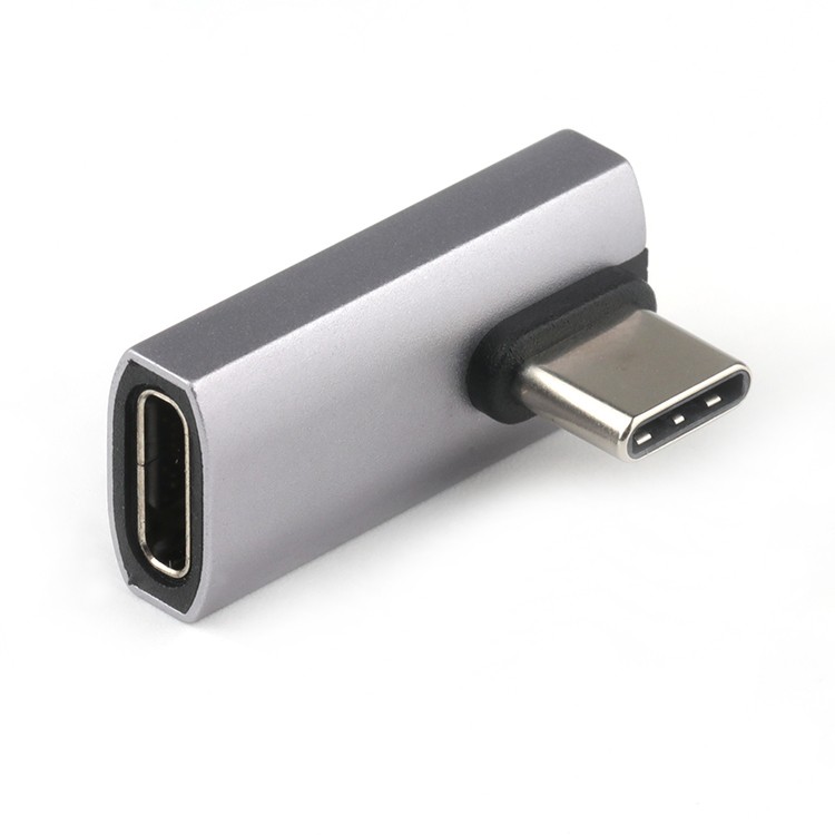 40Gbps 90 Degree USB 3.1 C Male TO USB 3.1 C Female OTG Adapter