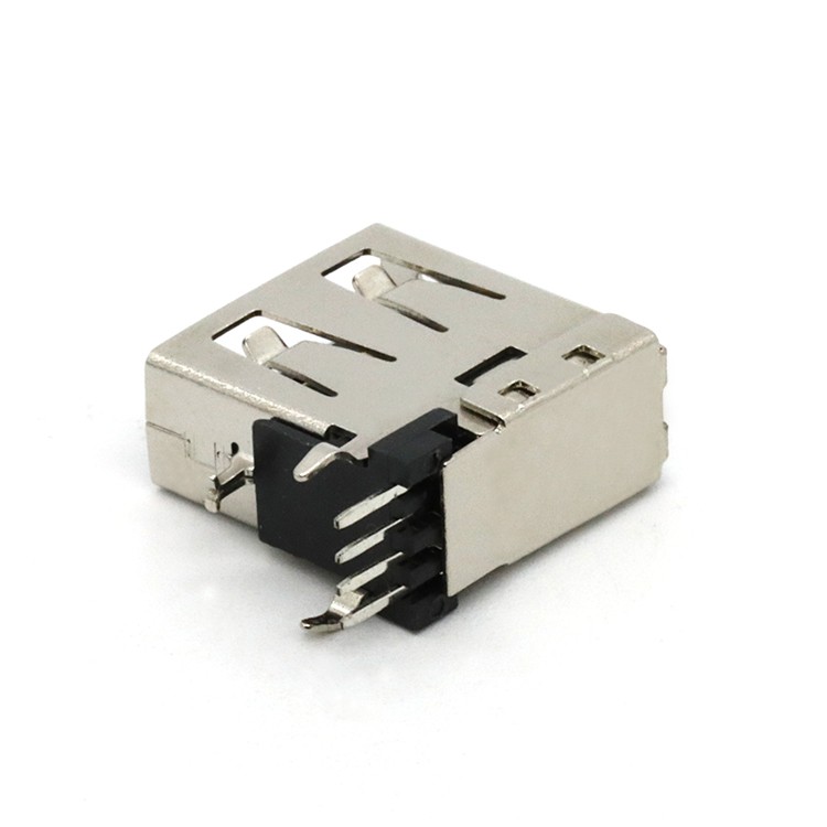  4Pin USB 2.0 Type A Upright Female Connector