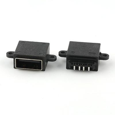 4Pin USB A Connector Subside IP66 Waterproof USB 2.0 A Female Connector