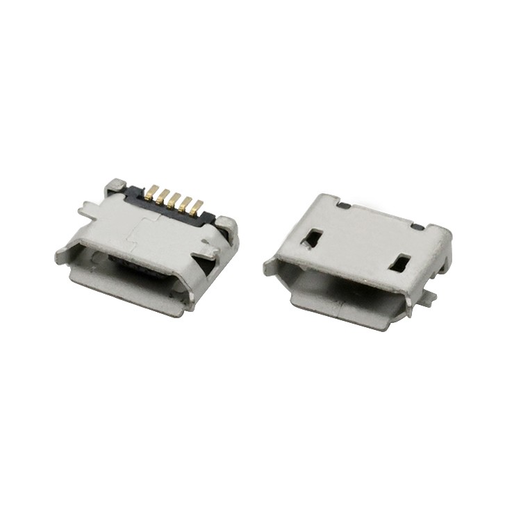 5P Micro USB 2.0 B Type Female Charging Port Connector Surface Mount