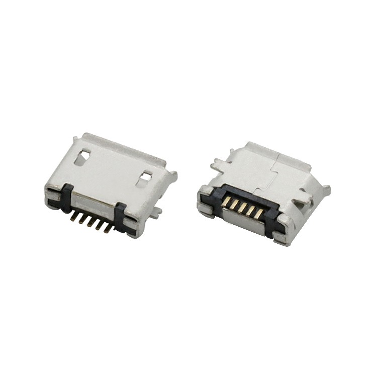 5P Micro USB 2.0 B Type Female Charging Port Connector Surface Mount