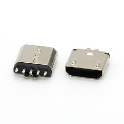 5P Micro USB B Type Female Socket Connector for 0.8MM PCB