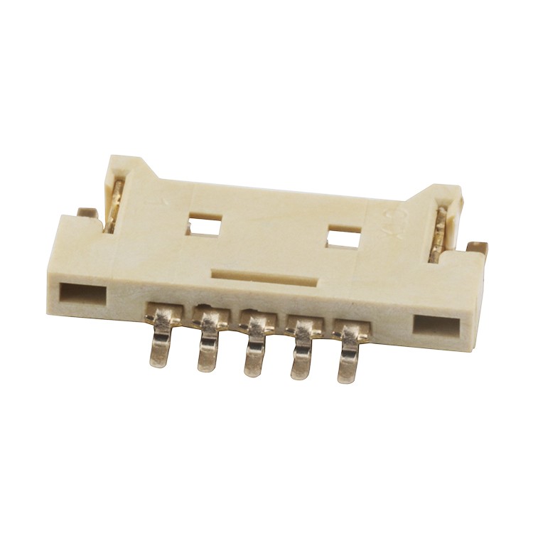 5Pin Natual Color 1.25Pitch Surface Mount  R/A Type Wire To Board Connector
