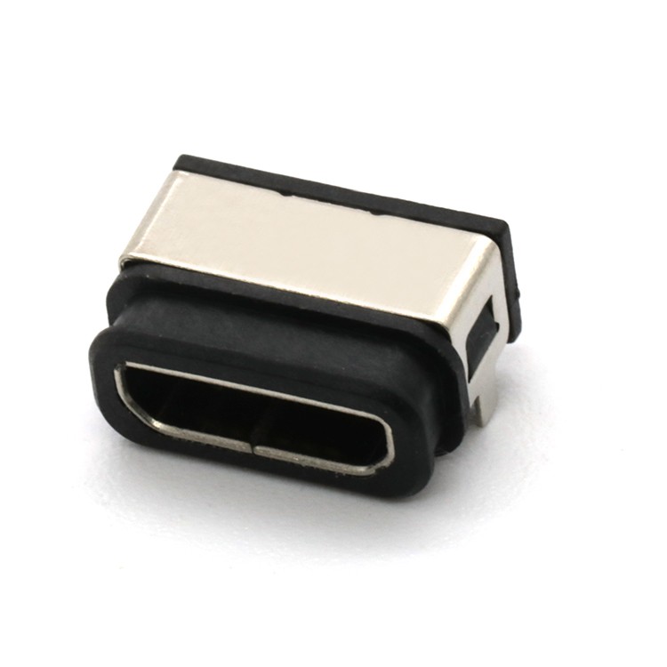 5Pin Waterproof Micro USB 2.0 Surface Mount B Type Female Receptacle Connector IP68