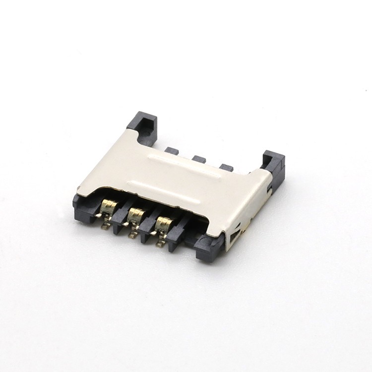 6Pin 2.65H Micro SIM Card Connector